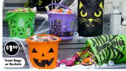 Dollar Tree Treat Bags or Buckets offer
