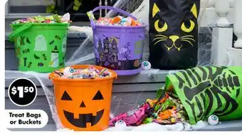 Dollar Tree Treat Bags or Buckets offer