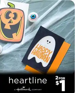 Dollar Tree Heartline Greeting Cards offer