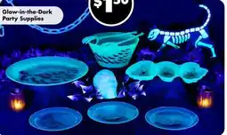 Dollar Tree Glow-in-the-Dark Party Supplies offer