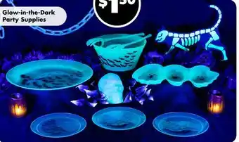 Dollar Tree Glow-in-the-Dark Party Supplies offer
