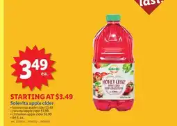 Lidl Solevita apple cider offer