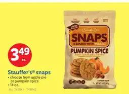 Lidl Stauffer's snaps offer