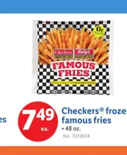 Lidl Checkers frozen famous fries offer