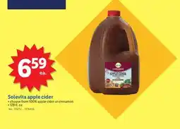 Lidl Solevita apple cider offer