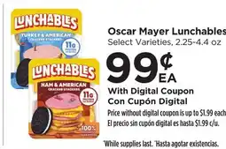 Food 4 Less Oscar Mayer Lunchables offer