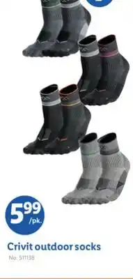 Lidl Crivit outdoor socks offer