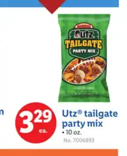 Lidl Utz tailgate party mix offer