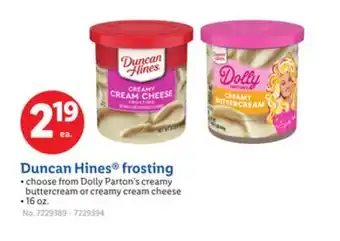 Lidl Duncan Hines frosting offer