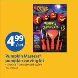 Lidl Pumpkin Masters pumpkin carving kit offer