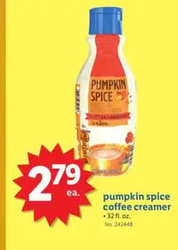 Lidl pumpkin spice coffee creamer offer