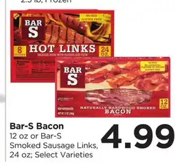 Food 4 Less Bar-S Bacon offer
