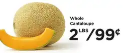 Food 4 Less Whole Cantaloupe offer