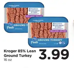 Food 4 Less Kroger 85% Lean Ground Turkey offer