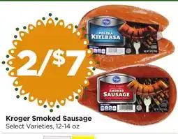 Food 4 Less Kroger Smoked Sausage offer