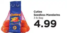 Food 4 Less Cuties Seedless Mandarins offer