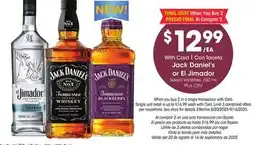 Ralphs Jack Daniel's or El Jimador offer