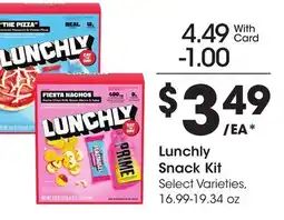 Ralphs Lunchly Snack Kit offer
