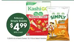 Ralphs Frito-Lay Simply Snacks offer