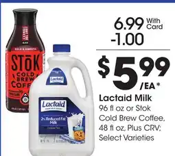 Ralphs Lactaid Milk offer