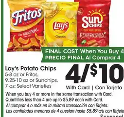 Ralphs Lay's Potato Chips offer