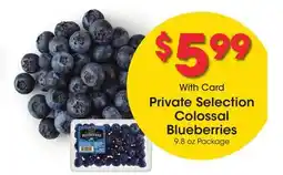Ralphs Private Selection Colossal Blueberries offer