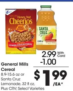 Ralphs General Mills Cereal offer