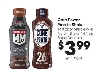 Ralphs Core Power Protein Shake offer
