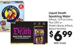 Ralphs Liquid Death Sparkling Water offer