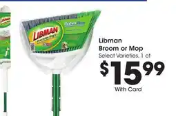 Ralphs Libman Broom or Mop offer