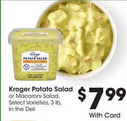 Ralphs Kroger Potato Salad offer