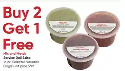 Stater Bros Service Deli Salsa offer