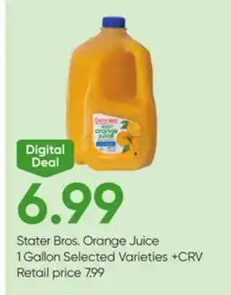 Stater Bros Stater Bros. Orange Juice offer