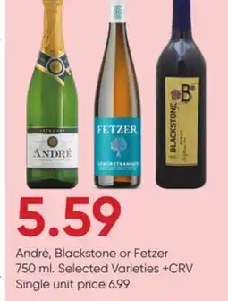 Stater Bros André, Blackstone or Fetzer offer