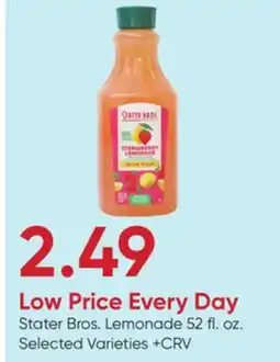 Stater Bros Stater Bros. Lemonade offer