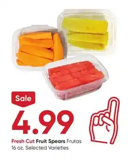 Stater Bros Fresh Cut Fruit Spears offer