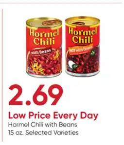 Stater Bros Hormel Chili with Beans offer