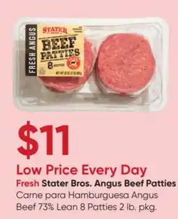 Stater Bros Fresh Stater Bros. Angus Beef Patties offer
