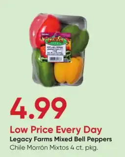 Stater Bros Legacy Farms Mixed Bell Peppers offer