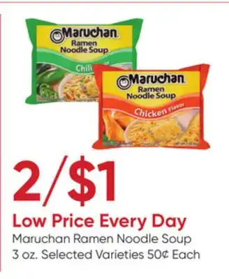Stater Bros Maruchan Ramen Noodle Soup offer