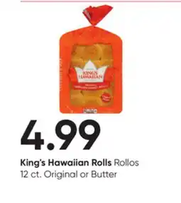 Stater Bros King's Hawaiian Rolls offer