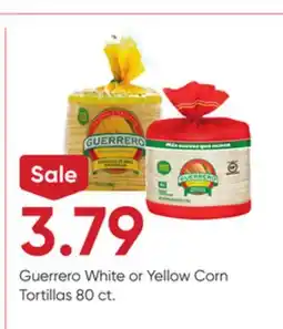 Stater Bros Guerrero White or Yellow Corn Tortillas offer