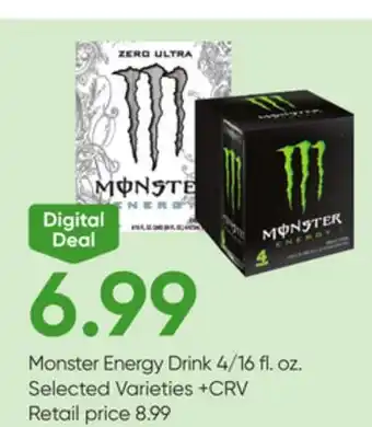 Stater Bros Monster Energy Drink offer