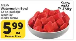Albertsons Fresh Watermelon Bowl offer