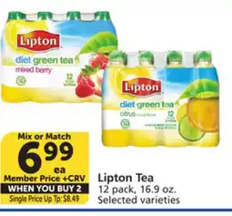 Albertsons Lipton Tea offer