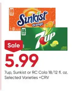 Stater Bros 7up, Sunkist or RC Cola offer
