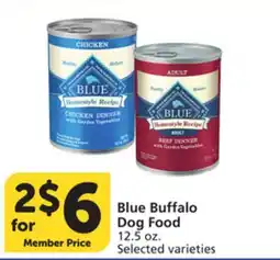 Albertsons Blue Buffalo Dog Food offer