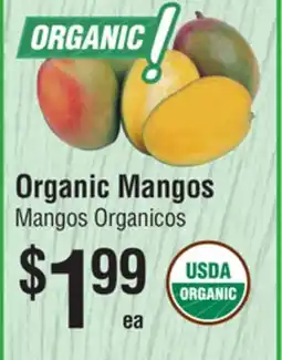 Smart & Final Organic Mangos offer
