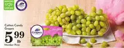 Pavilions Cotton Candy Grapes offer