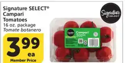 Vons Signature SELECT Campari Tomatoes offer